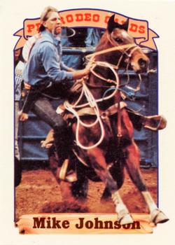 1991 Rodeo America Set A #11 Mike Johnson Front